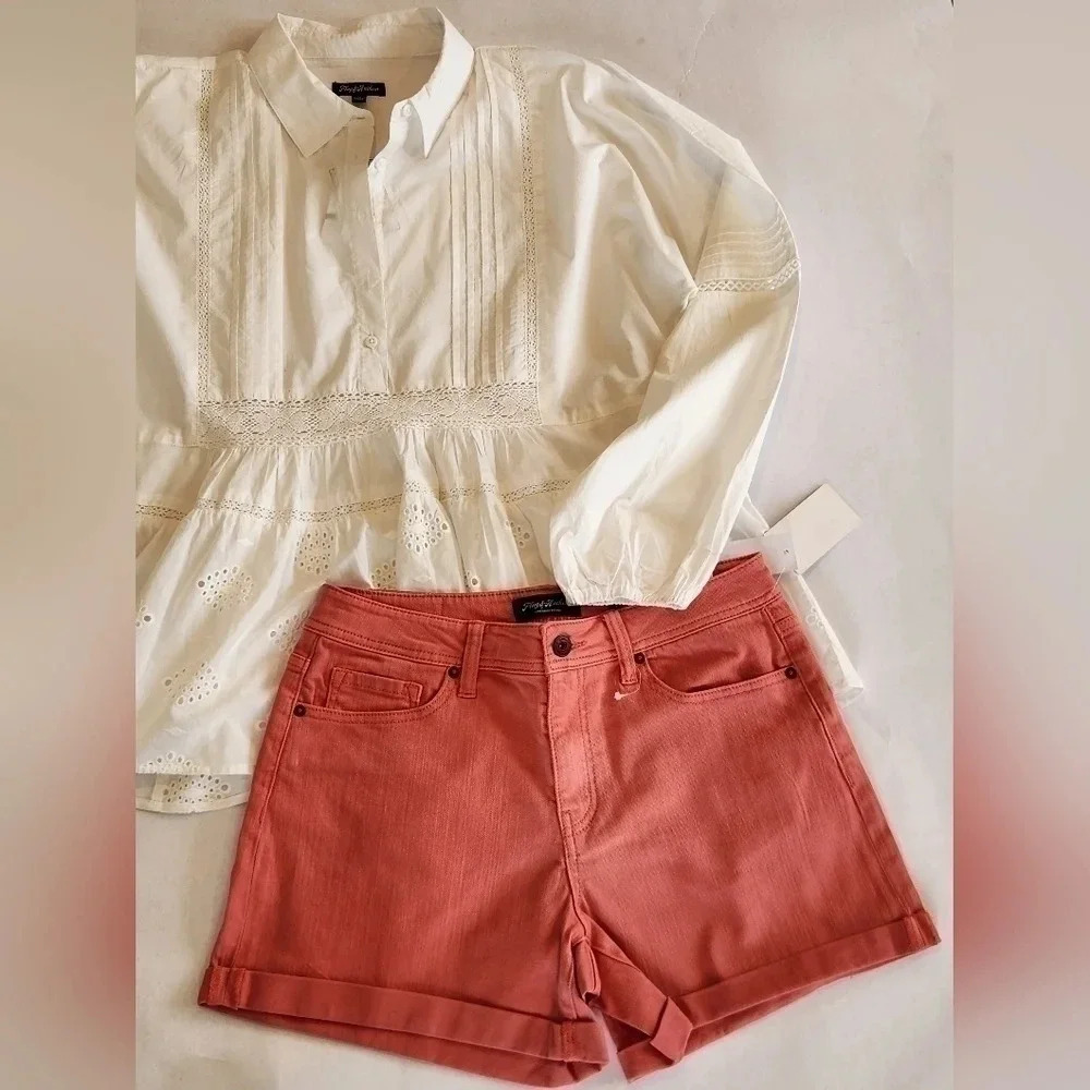 NWT || FLAG & ANTHEM || denim shorts